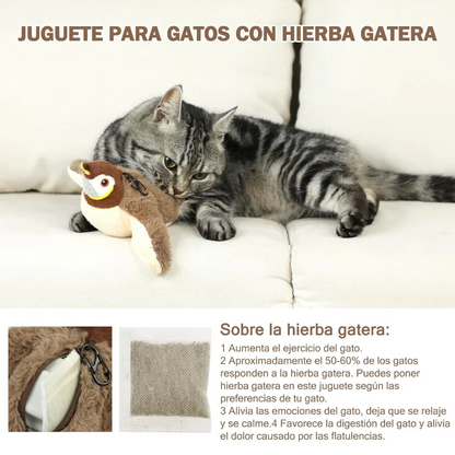 Pájaro Realista con Movimiento y Sonido